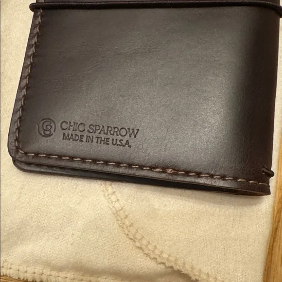 Chic Sparrow Pocket TN Notebook | Bella Cascade | Smooth Rich Brown - Picture 4 of 4